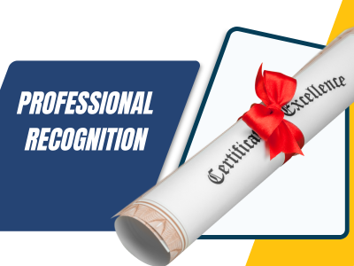 Professional Recognition in digital marketing