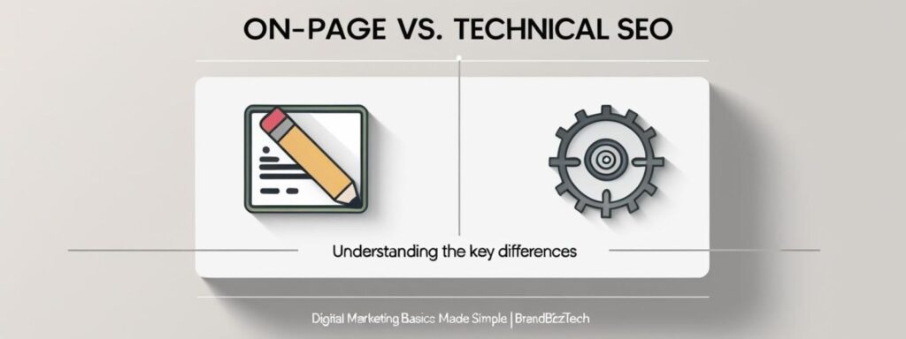 "Decorate Your Website and Fix the Foundation: Understand On-Page and Technical SEO in Simple Steps!"