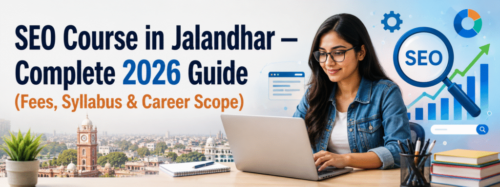 SEO Course in Jalandhar — Complete 2026 Guide (Fees, Syllabus & Career Scope)