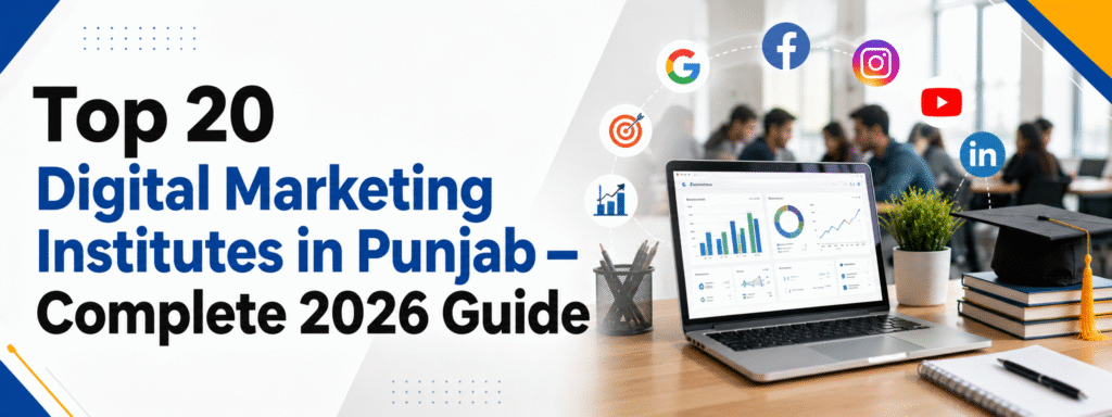 Top 20 Digital Marketing Institutes in Punjab — Complete 2026 Guide