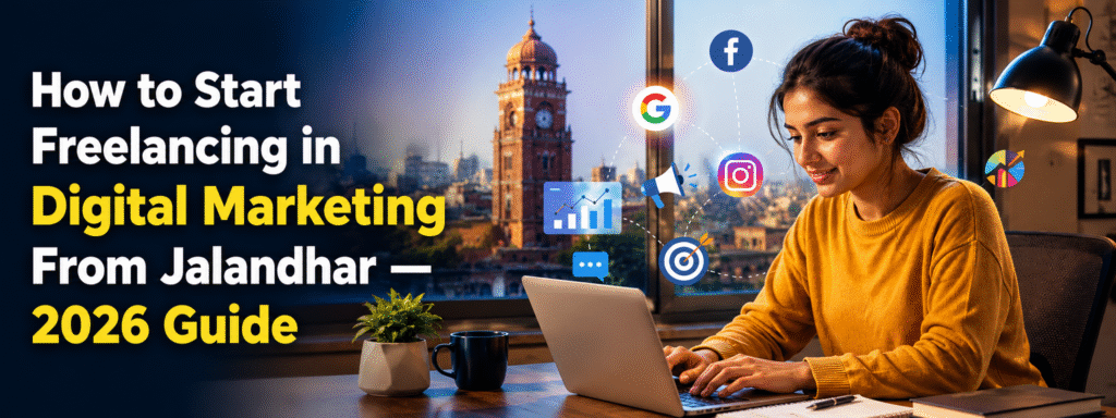 How to Start Freelancing in Digital Marketing From Jalandhar — 2026 Guide