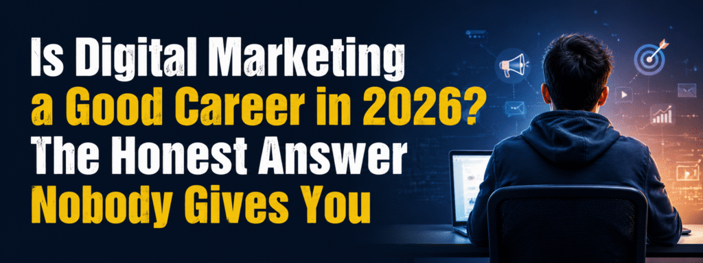 Is Digital Marketing a Good Career in 2026? The Honest Answer Nobody Gives You